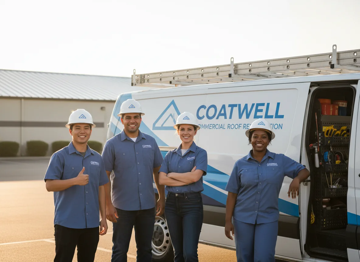 Commercial roof coating company in Spencerville, OH